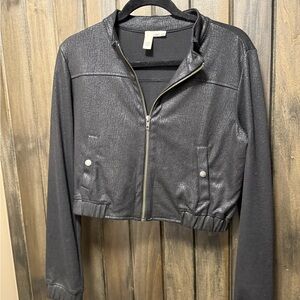 Abound Black Faux Leather Jacket